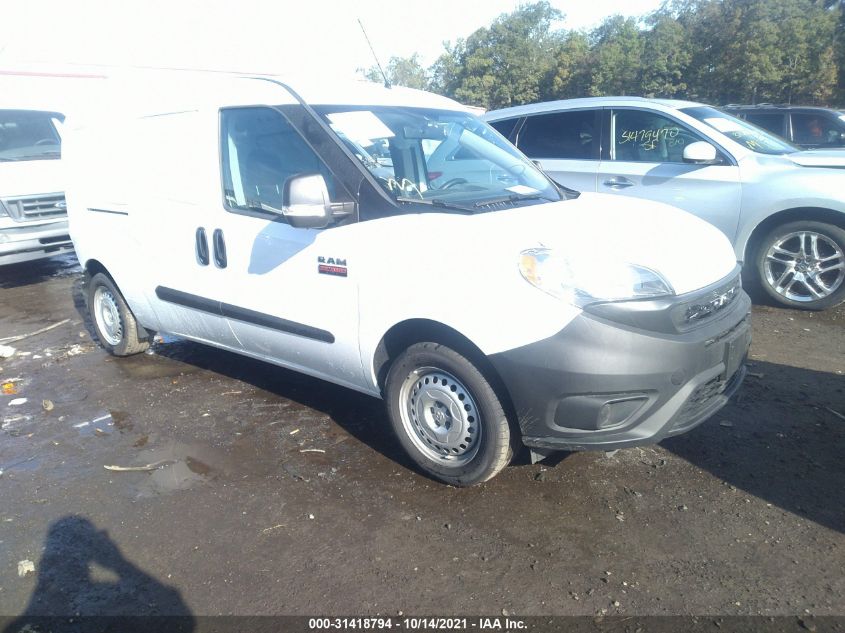 2021 RAM PROMASTER CITY TRADESMAN VIN: ZFBHRFAB1M6U05091