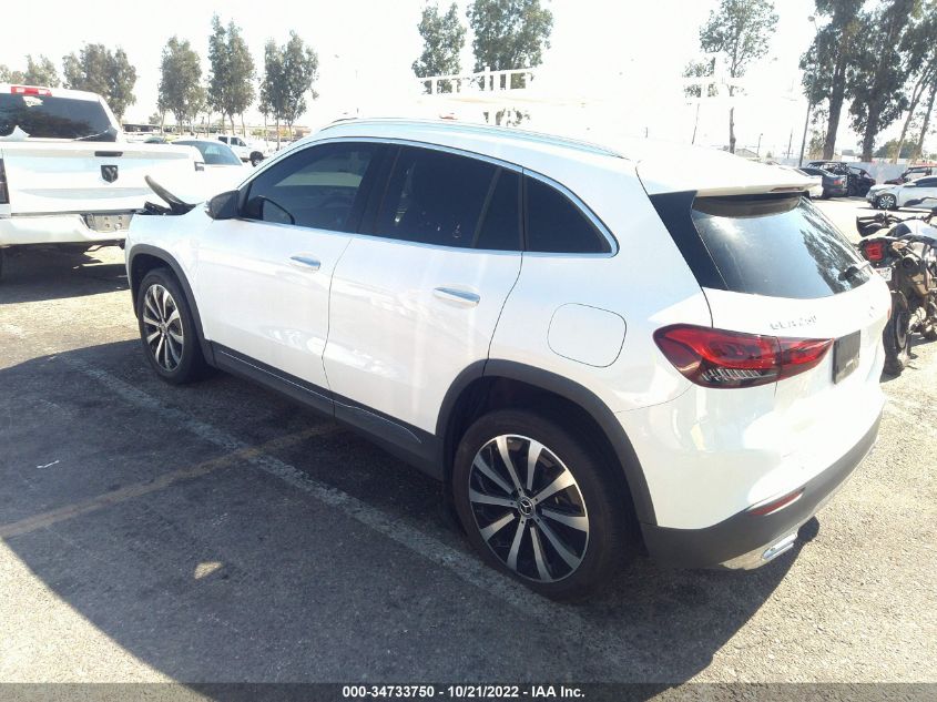 2021 MERCEDES-BENZ GLA GLA 250 VIN: W1N4N4GB2MJ222646
