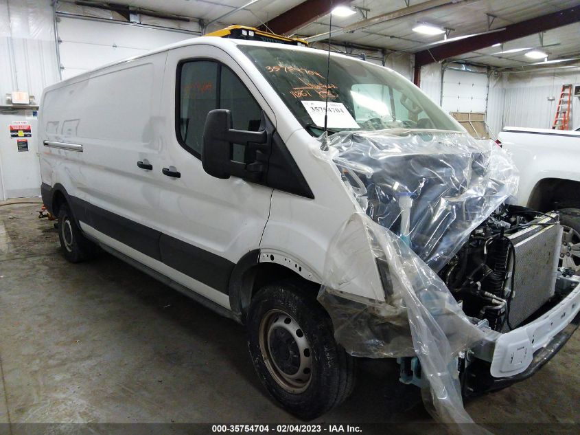 2021 FORD TRANSIT CARGO VAN VIN: 1FTBR1Y80MKA76455