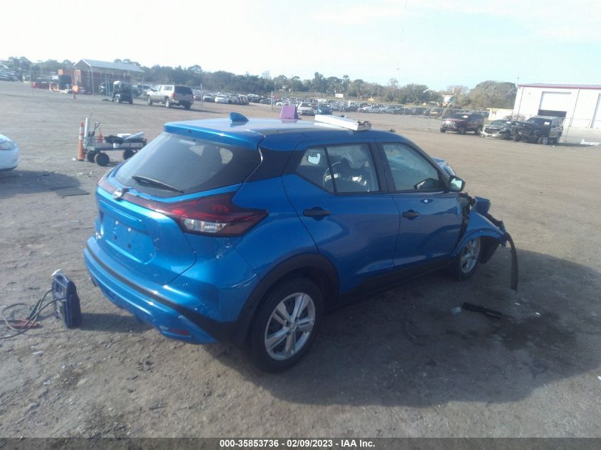2022 NISSAN KICKS S VIN: 3N1CP5BV9NL527868