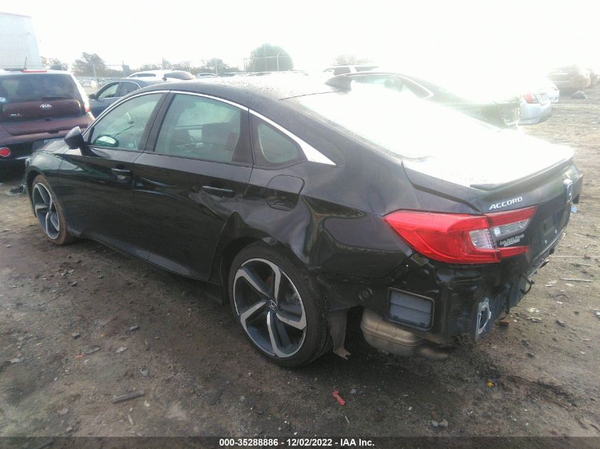 2022 HONDA ACCORD SEDAN SPORT SE VIN: 1HGCV1F42NA003970