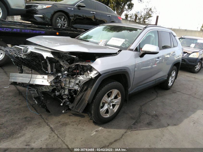 2021 TOYOTA RAV4 XLE PREMIUM VIN: 2T3W1RFV5MC097617