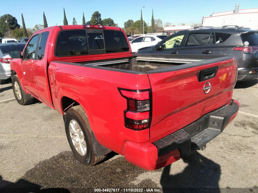 2022 NISSAN FRONTIER SV VIN: 1N6ED1CL7NN622608