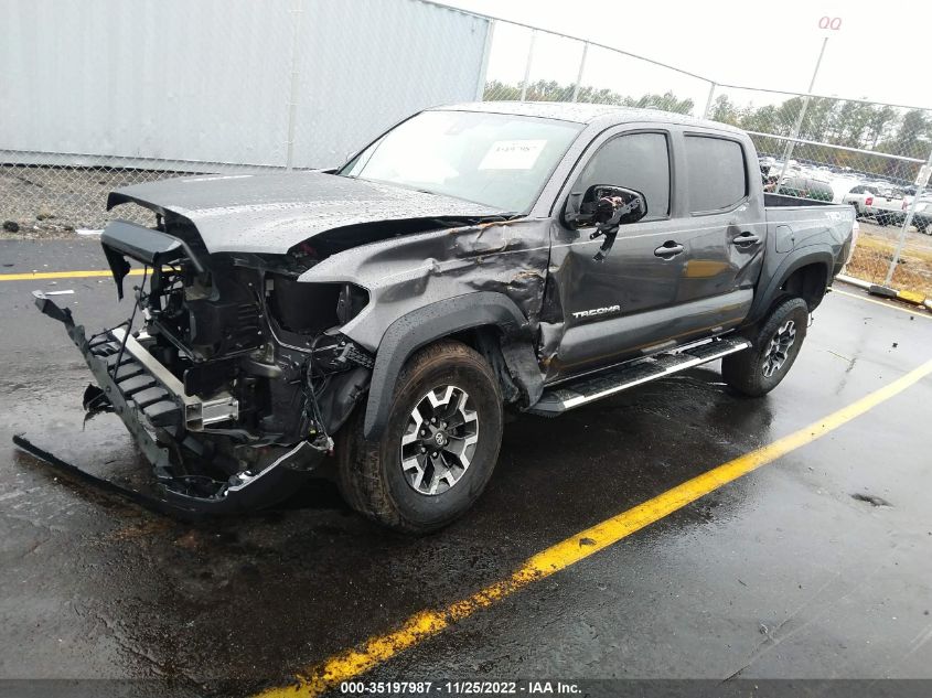 2020 TOYOTA TACOMA 4WD TRD OFF ROAD VIN: 3TMCZ5AN7LM311159
