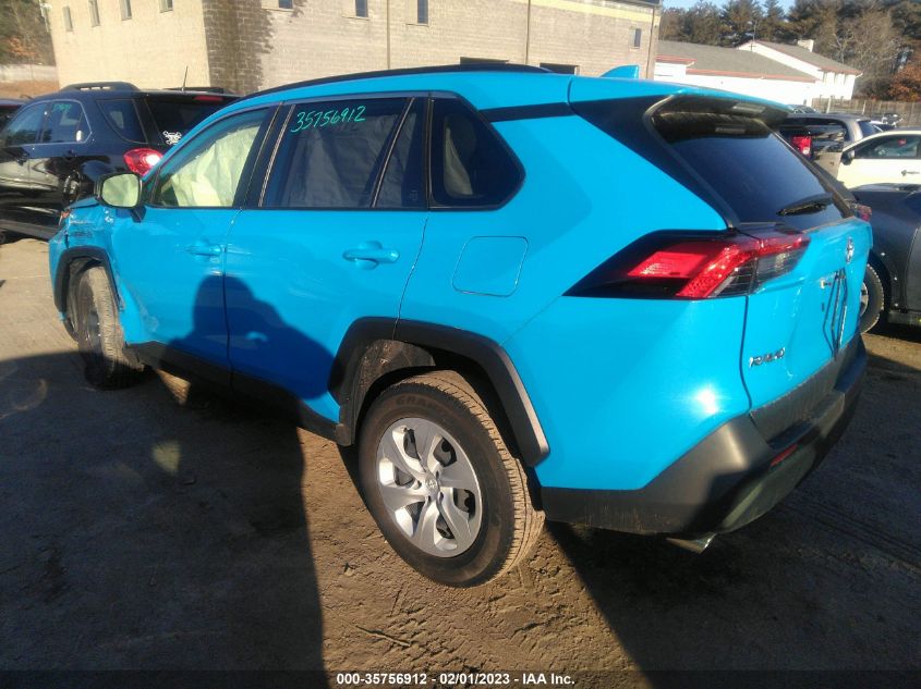2021 TOYOTA RAV4 LE VIN: JTMF1RFVXMD074930