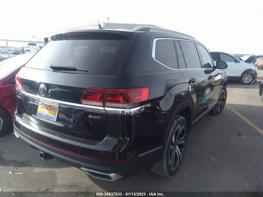 2021 VOLKSWAGEN ATLAS 3.6L V6 SEL PREMIUM VIN: 1V2TR2CA6MC533816