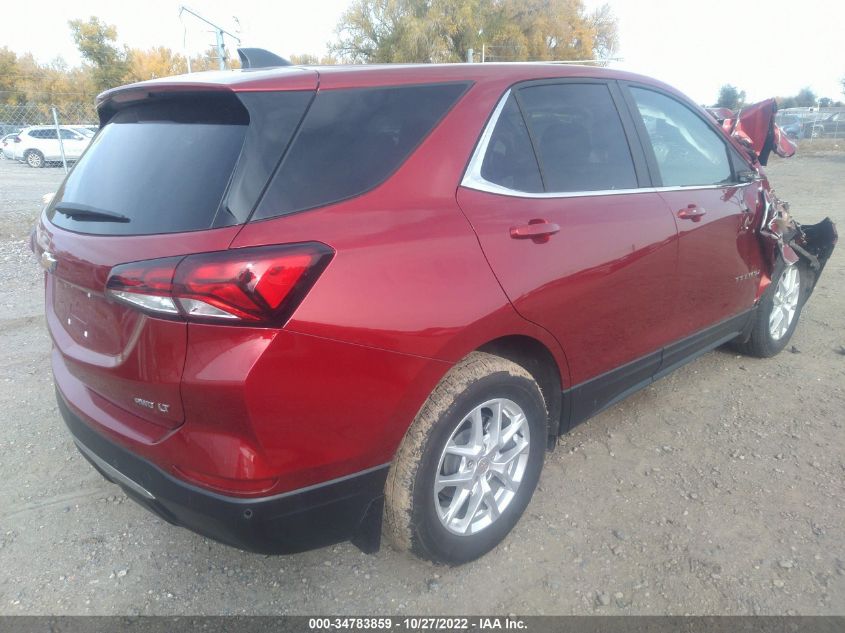 2022 CHEVROLET EQUINOX LT VIN: 3GNAXUEV0NL124590