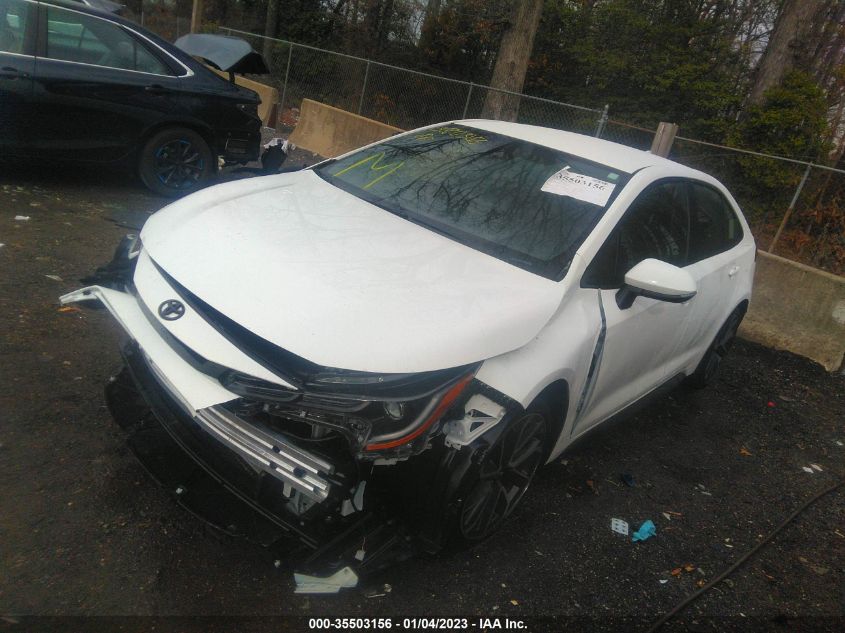 2022 TOYOTA COROLLA SE/SE NIGHTSHADE/APEX SE VIN: JTDS4MCEXN3502581