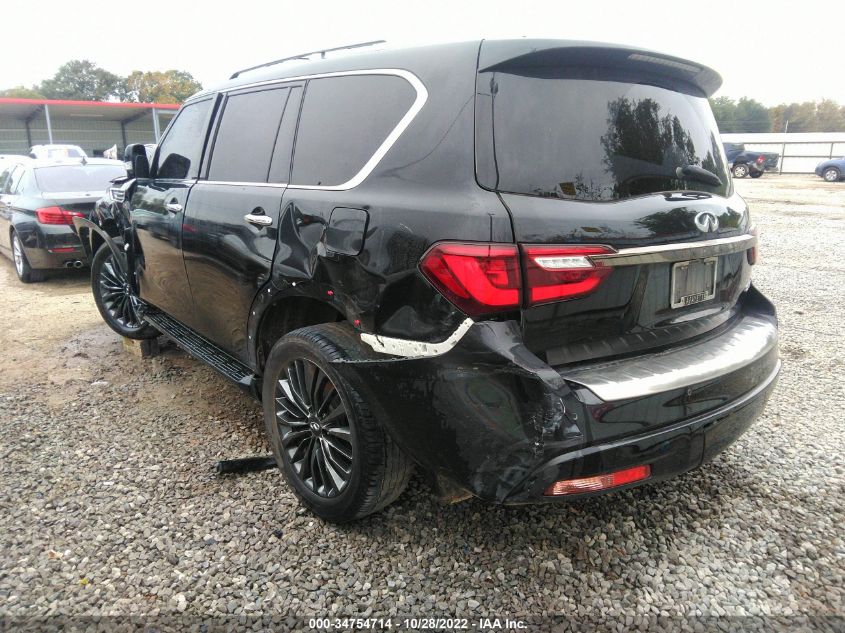 2021 INFINITI QX80 PREMIUM SELECT VIN: JN8AZ2AF0M9720851