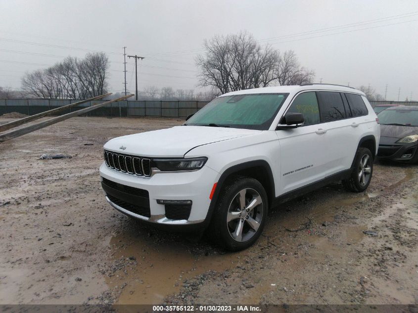 2021 JEEP GRAND CHEROKEE L LIMITED VIN: 1C4RJKBG9M8171329