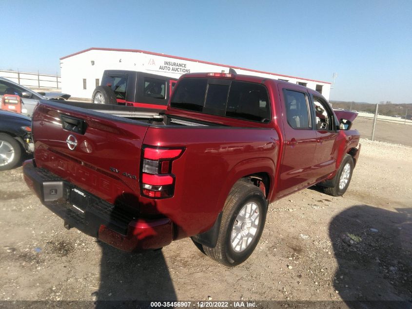 2022 NISSAN FRONTIER SV VIN: 1N6ED1EK3NN614560