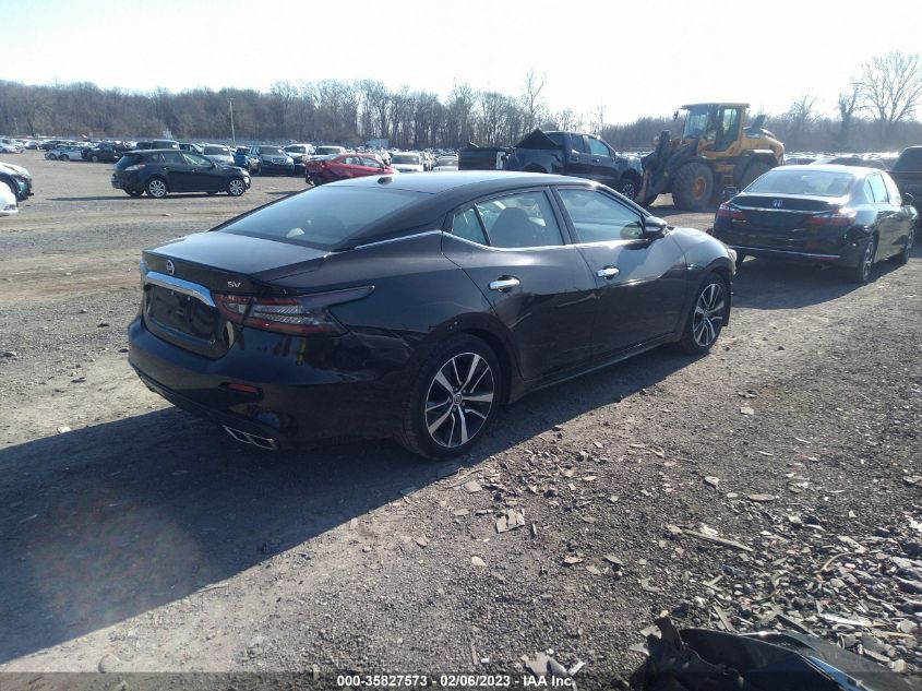 2022 NISSAN MAXIMA SV VIN: 1N4AA6CV7NC506710