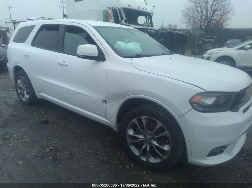 2020 DODGE DURANGO GT PLUS VIN: 1C4RDHDG5LC259068