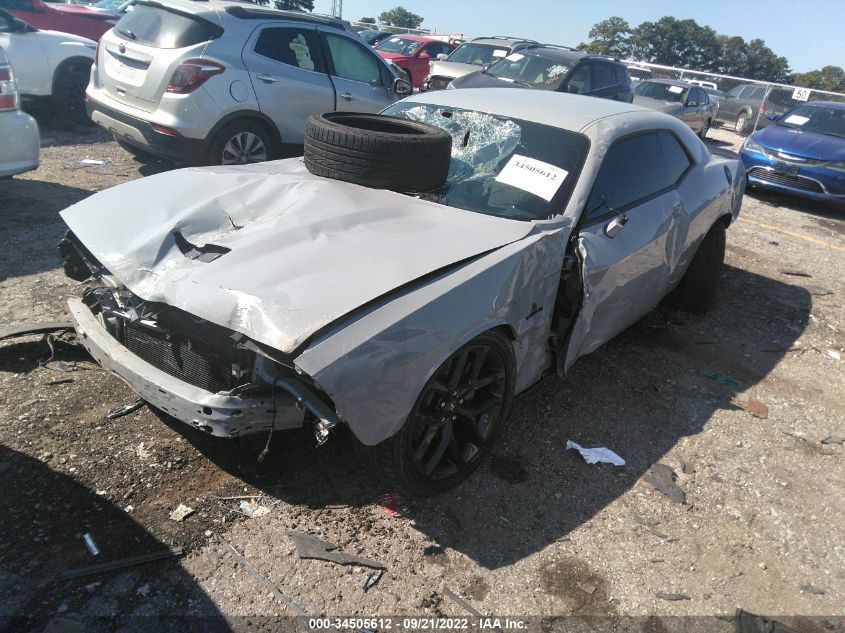 2021 DODGE CHALLENGER R/T VIN: 2C3CDZBT6MH615915