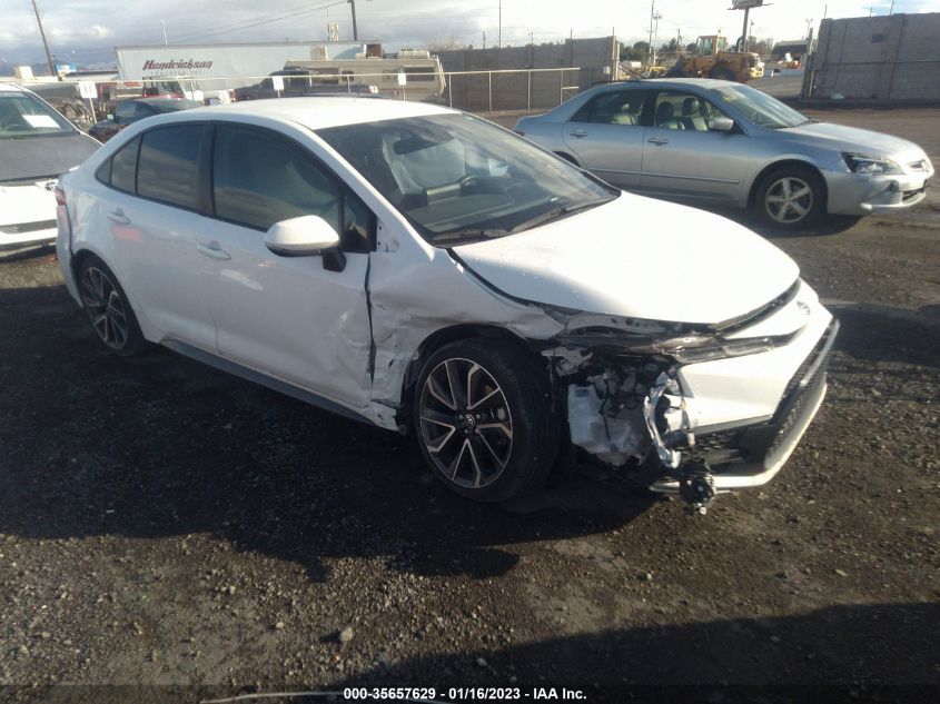 2022 TOYOTA COROLLA SE/SE NIGHTSHADE/APEX SE VIN: JTDS4MCE1N3500556