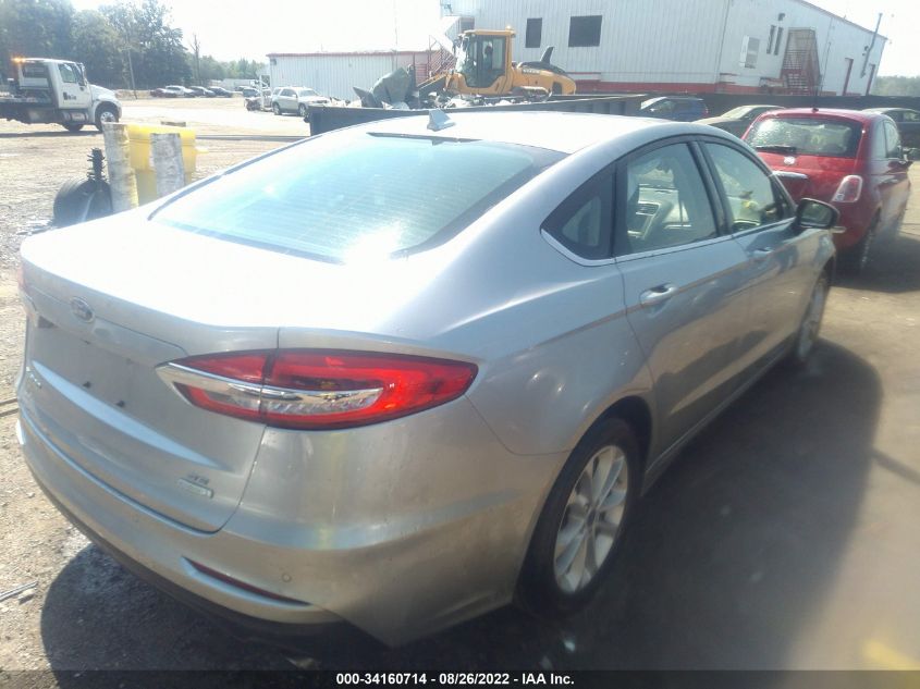 2020 FORD FUSION SE VIN: 3FA6P0HDXLR223363