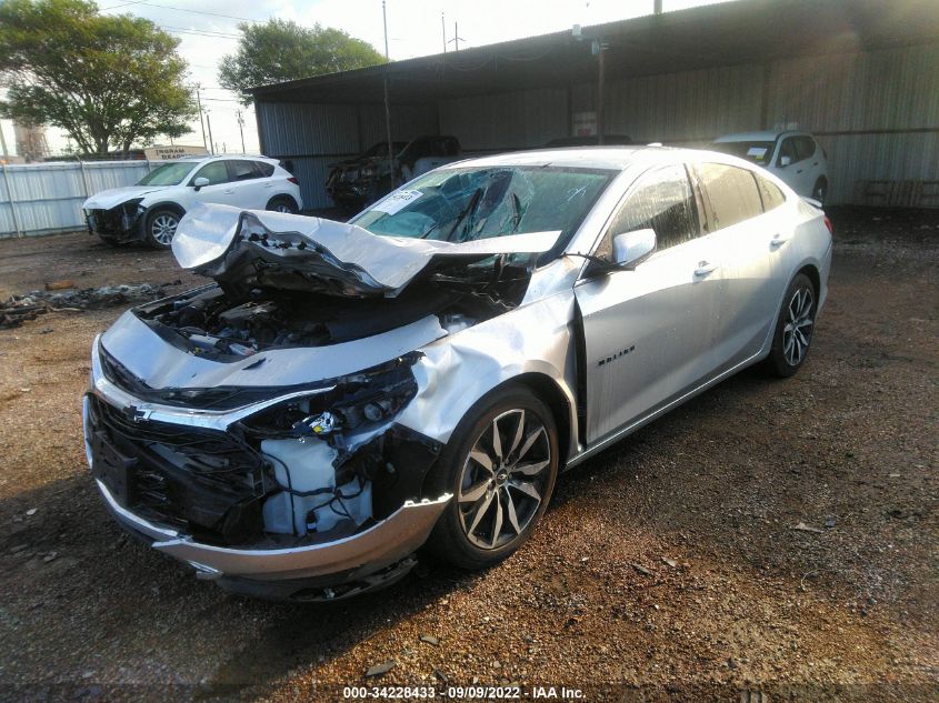 2021 CHEVROLET MALIBU RS VIN: 1G1ZG5ST9MF047854