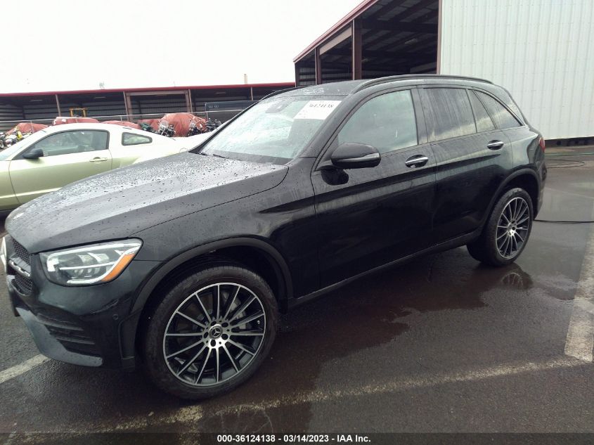 2022 MERCEDES-BENZ GLC GLC 300 VIN: W1N0G8DB8NV396204