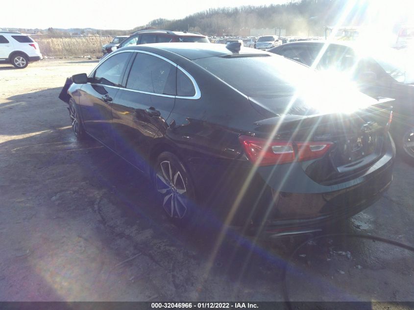 2020 CHEVROLET MALIBU RS VIN: 1G1ZG5ST5LF145732