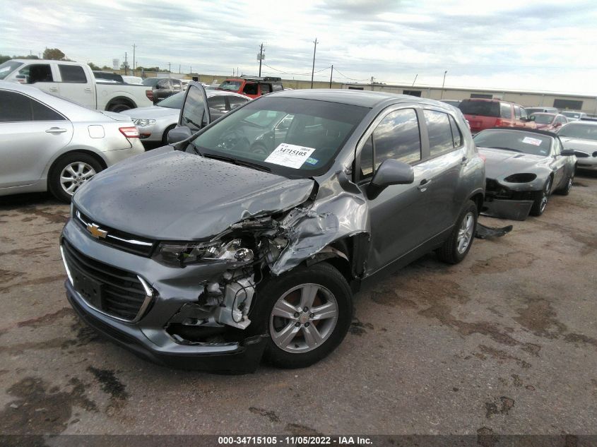 2020 CHEVROLET TRAX LS VIN: 3GNCJKSBXLL188707