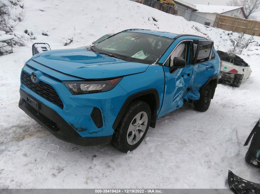 2021 TOYOTA RAV4 LE VIN: 2T3F1RFV9MW213223