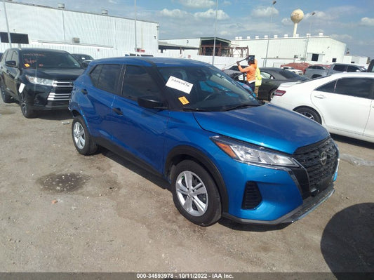 2022 NISSAN KICKS S VIN: 3N1CP5BV6NL496448