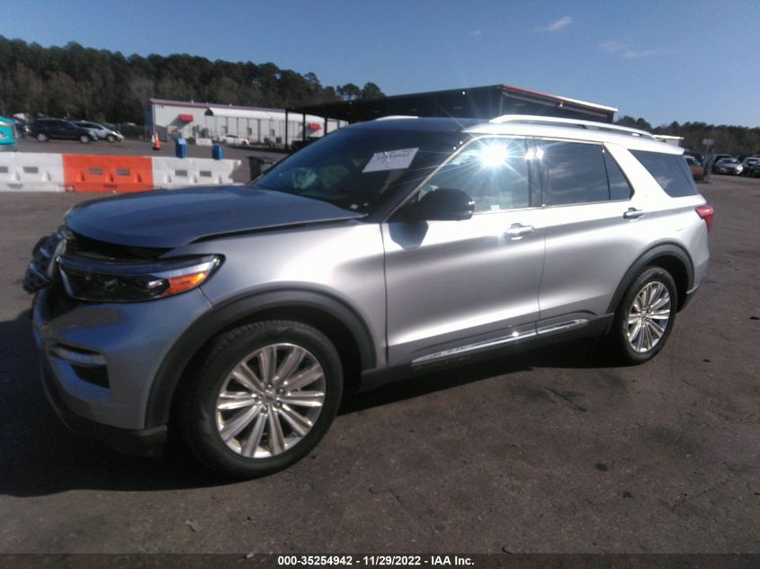 2020 FORD EXPLORER LIMITED VIN: 1FMSK7FH2LGB54077