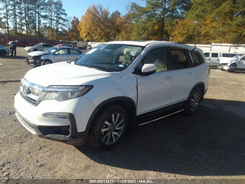 2020 HONDA PILOT EX-L VIN: 5FNYF5H50LB025064