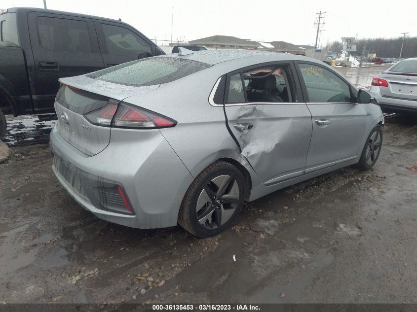 2022 HYUNDAI IONIQ HYBRID LIMITED VIN: KMHC05LC0NU270762