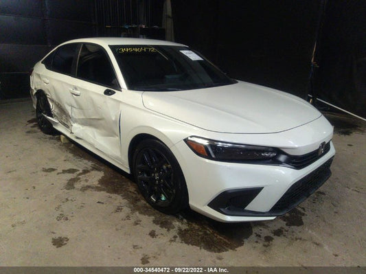 2022 HONDA CIVIC SEDAN SPORT VIN: 2HGFE2F57NH586145