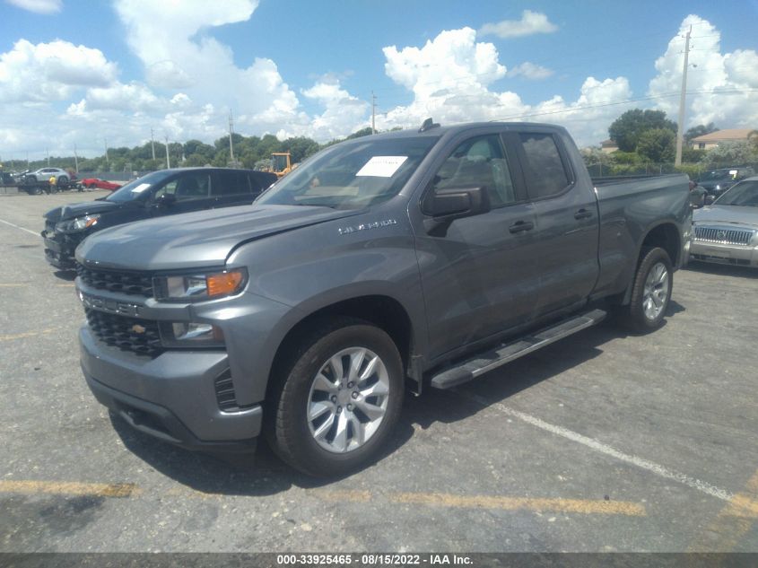 2021 CHEVROLET SILVERADO 1500 CUSTOM VIN: 1GCRWBEK6MZ370723