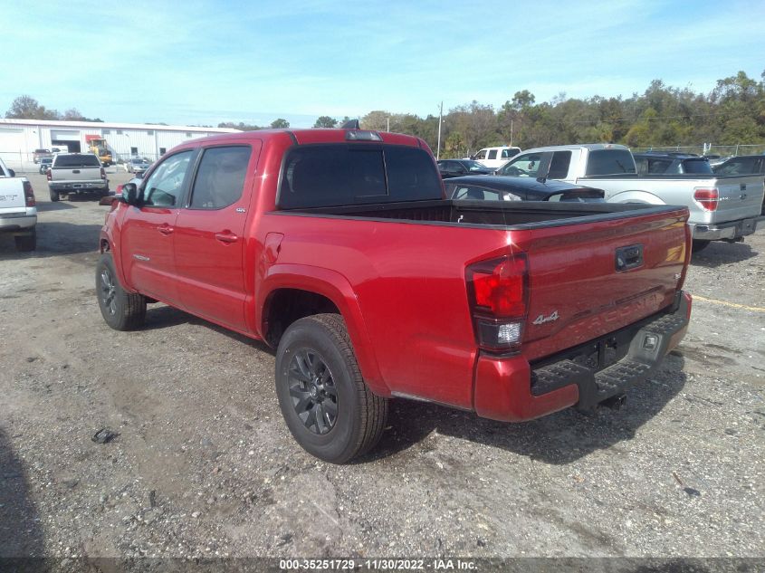 2022 TOYOTA TACOMA 4WD SR/SR5/TRD SPORT VIN: 3TMCZ5AN5NM517423