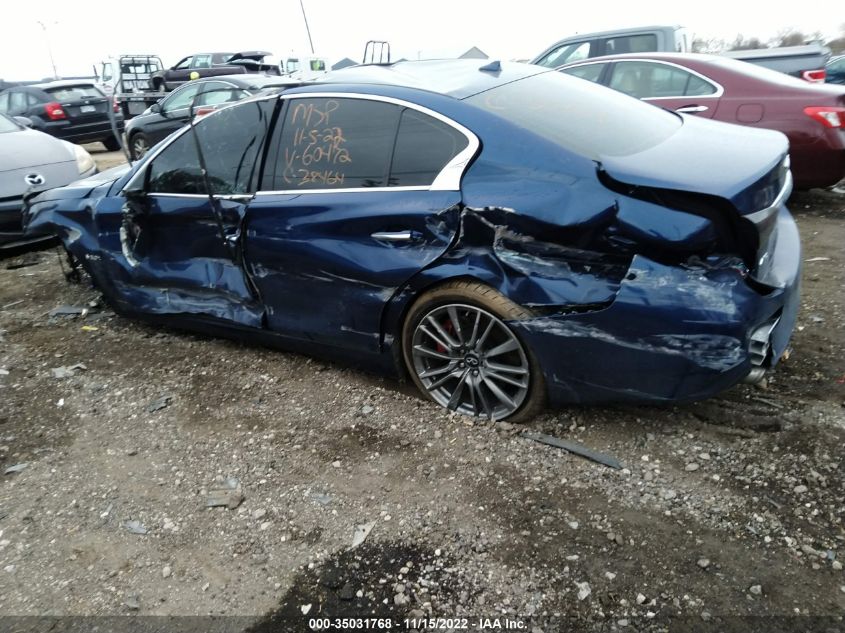 2020 INFINITI Q50 RED SPORT 400 VIN: JN1FV7AR5LM660472