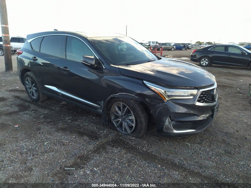 2020 ACURA RDX W/TECHNOLOGY PKG VIN: 5J8TC1H56LL017044