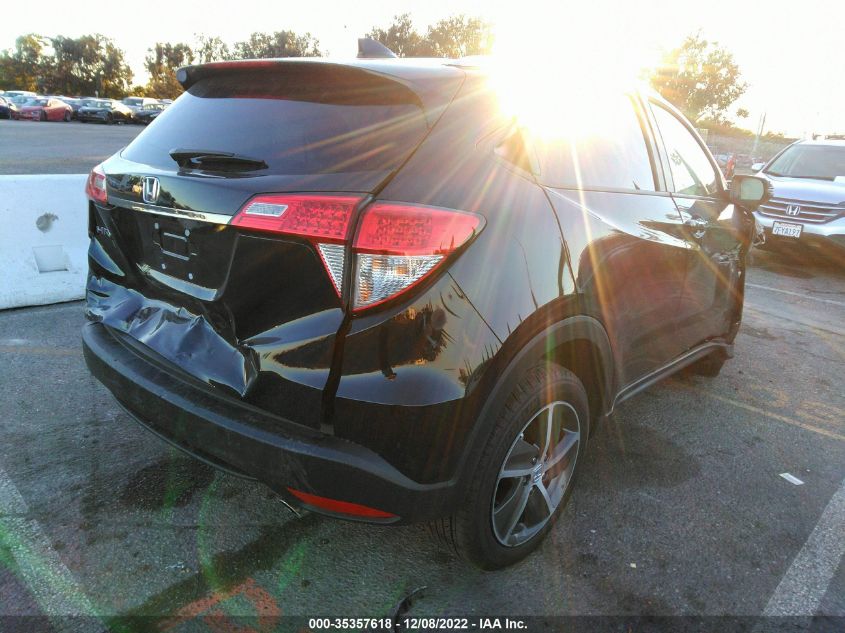 2022 HONDA HR-V EX VIN: 3CZRU5H51NM744097