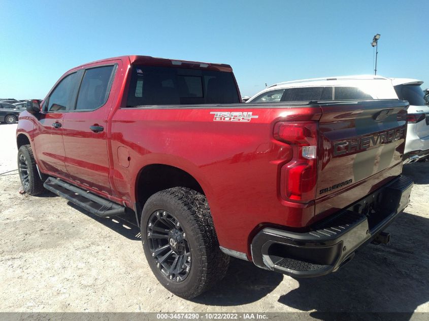2021 CHEVROLET SILVERADO 1500 LT TRAIL BOSS VIN: 1GCPYFEL9MZ206688