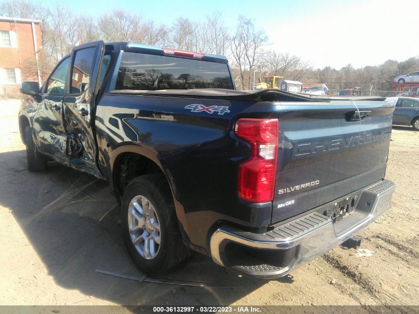 2022 CHEVROLET SILVERADO 1500 LT VIN: 1GCPDKEK1NZ607262