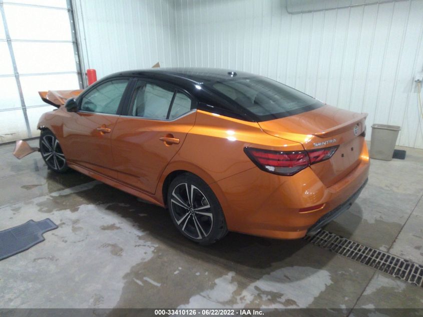 2021 NISSAN SENTRA SR VIN: 3N1AB8DVXMY231618