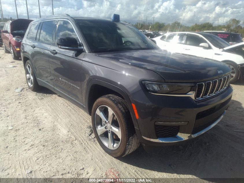 2022 JEEP GRAND CHEROKEE L LIMITED VIN: 1C4RJJBG6N8570307