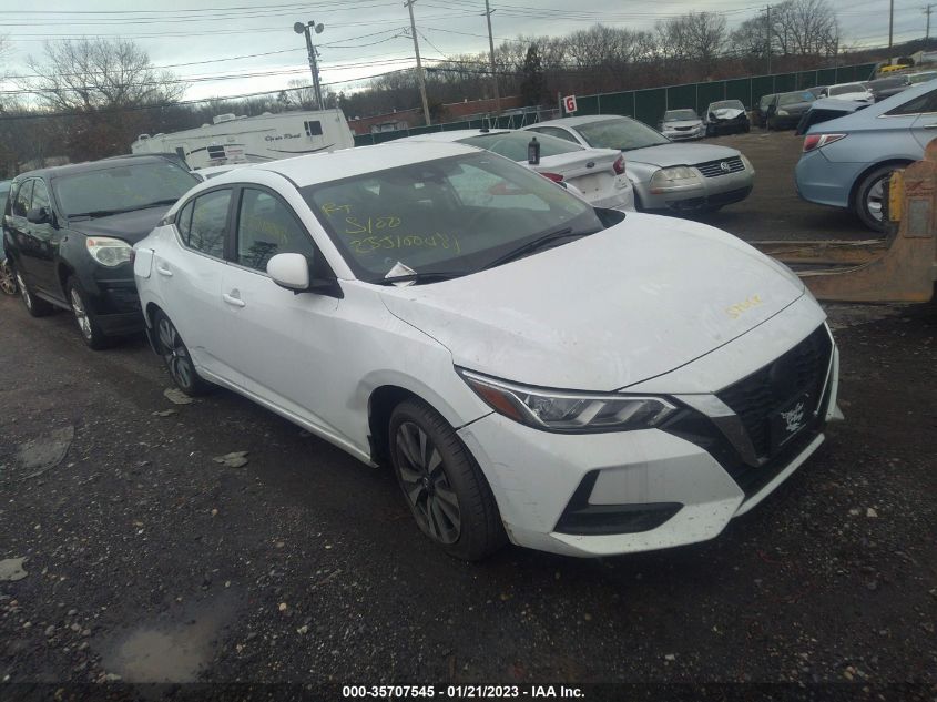 2022 NISSAN SENTRA S VIN: 3N1AB8BV4NY238231