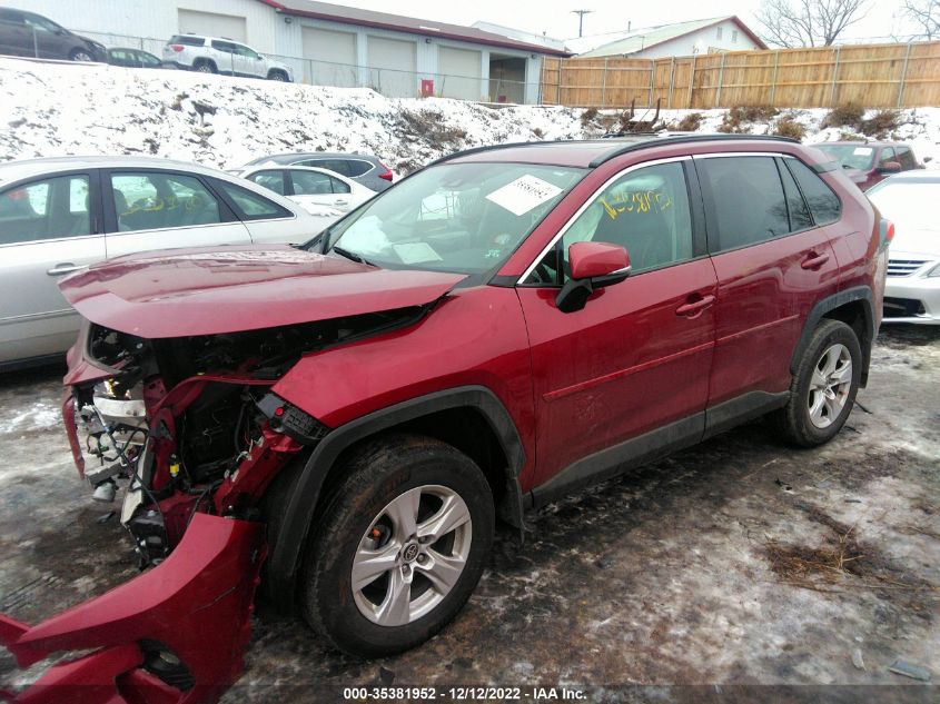 2021 TOYOTA RAV4 XLE VIN: 2T3P1RFV1MW195692