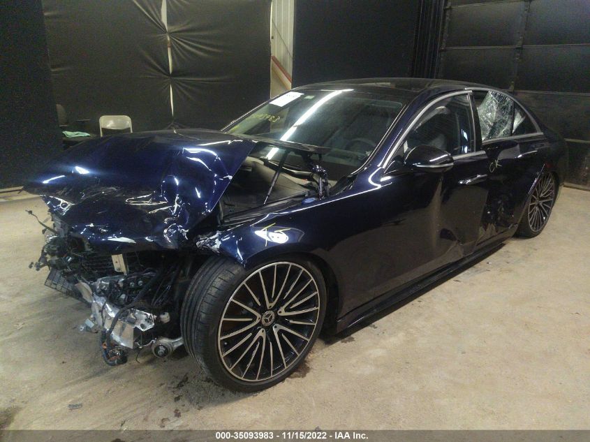 2022 MERCEDES-BENZ S-CLASS S 580 VIN: W1K6G7GB7NA144321