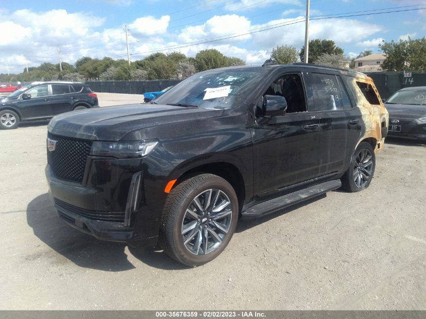 2022 CADILLAC ESCALADE SPORT VIN: 1GYS3EKL3NR338705
