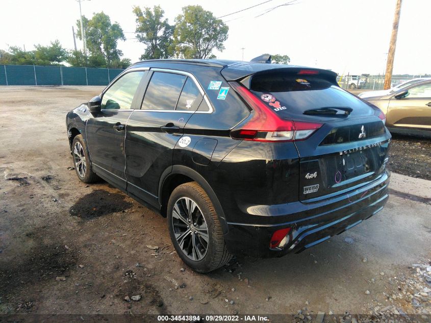 2022 MITSUBISHI ECLIPSE CROSS SEL VIN: JA4ATWAA3NZ018480