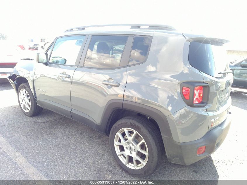 2022 JEEP RENEGADE LATITUDE VIN: ZACNJDB1XNPN63247