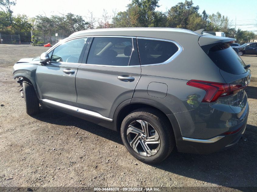 2022 HYUNDAI SANTA FE SEL VIN: 5NMS3DAJ9NH466936