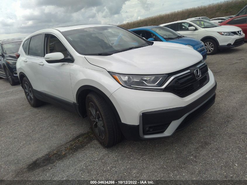 2022 HONDA CR-V EX-L VIN: 5J6RW1H81NA015477