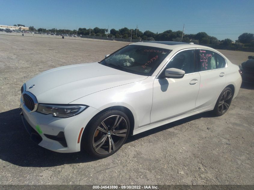2021 BMW 3 SERIES 330I VIN: 3MW5R1J02M8B95737