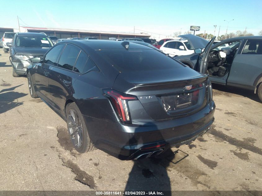 2022 CADILLAC CT5-V VIN: 1G6DR5RWXN0109605