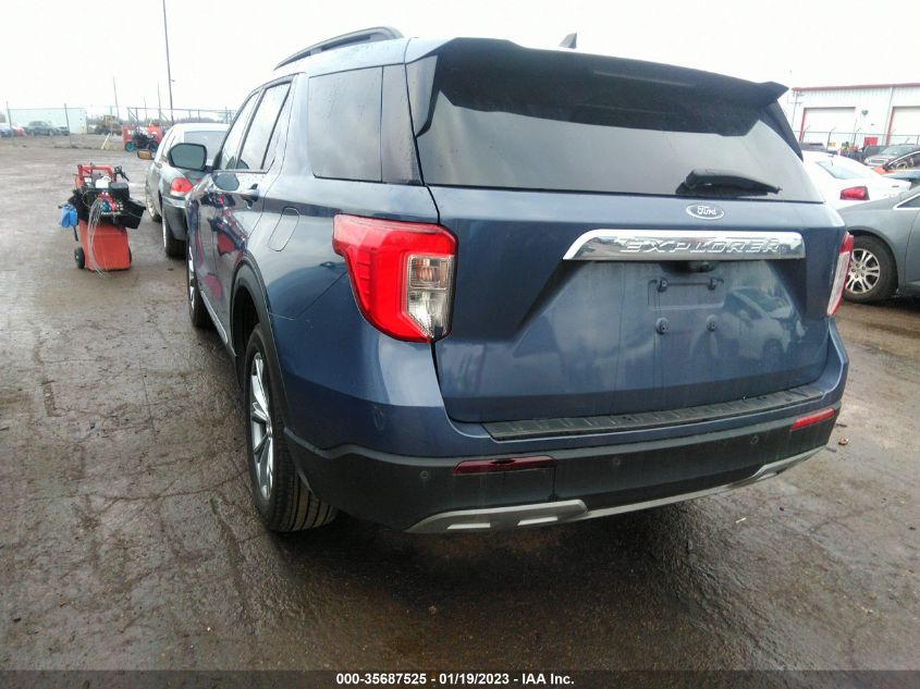 2021 FORD EXPLORER XLT VIN: 1FMSK8DH0MGB77948
